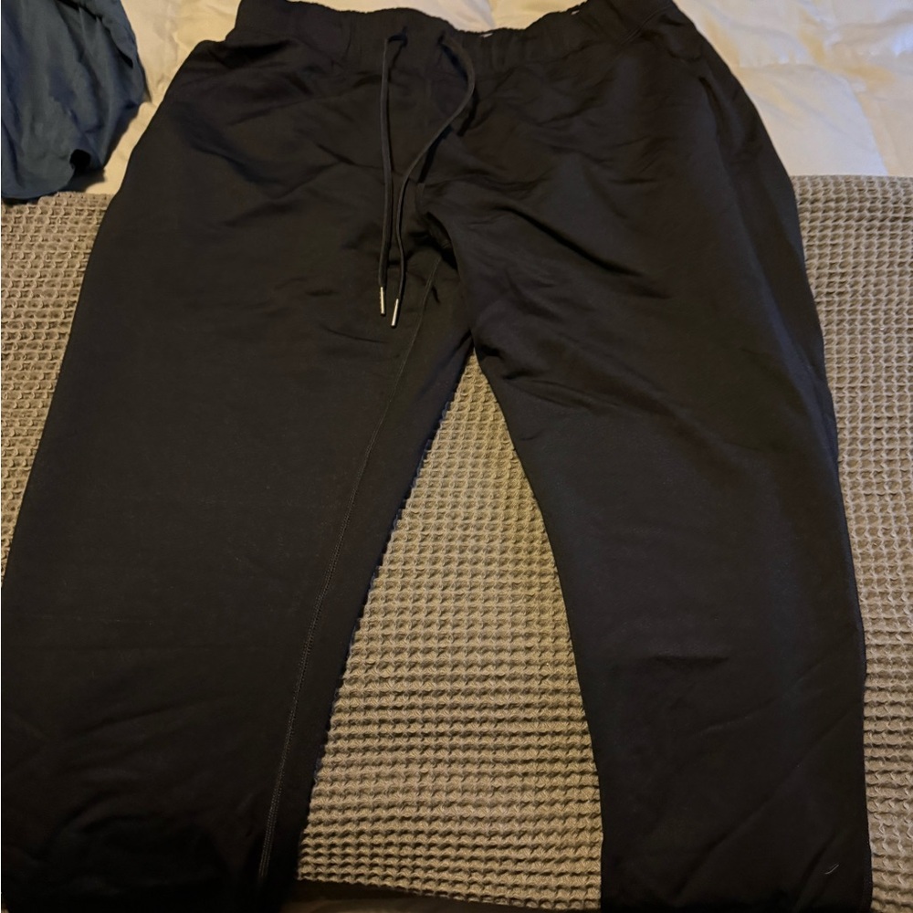 Women’s black woolx joggers